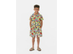 Chemise à fleurs tropicales pour ado