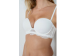 Bandeau coques fines bretelles amovibles