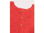 Cardigan rouge pour bébé fille