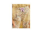 pantalon à fleurs