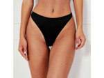Culotte en microfibre et broderie