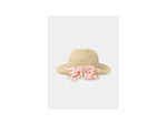 Chapeau de paille avec nœud