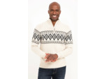Pull Jacquard Col Montant