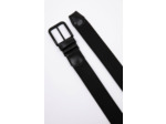 Ceinture tressée homme à boucle