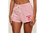 Short marinière en jersey épais avec broderie Hello Kitty