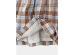 Robe carreaux à col