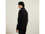 Pull col camionneur doux - Noir