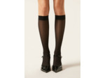 Chaussettes hautes à losanges
