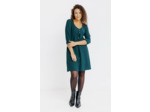 Robe Doublée Avec Boutons Coeur
