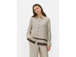 Chemise en satin imprimé à coordonner