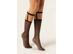 Chaussettes Hautes avec Porte-Jarretelles