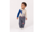 Pantalon rayé à animation renard pour bébé garçon