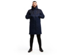 Parka de football longue adulte bleu foncé