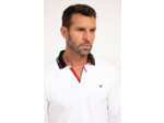 Polo manches longues Brique