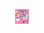 Coffret Qbox puzzle 40 pièces et Livre : Les licornes