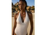 Maillot de bain 1 pièce texturé à nouer,Maillot de bain 1 pièce texturé à nouer;${refinementColor}