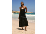 Robe longue dos nu avec coton,Robe longue dos nu avec coton;${refinementColor}