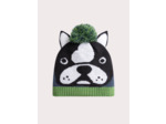 Bonnet motif chien pour garçon