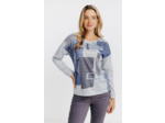 T-Shirt Col Rond Manches Longues