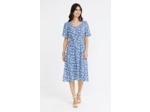 Robe midi imprimée