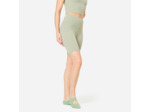 Cycliste de fitness slim taille haute femme, vert