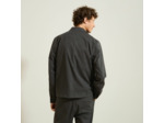 Veste mi-saison en flanelle - Gris moyen