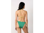 Triangle détails perles haut de maillot
