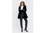 Manteau Fausse Fourrure À Capuche