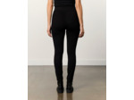 Legging 7/8 resserré uni NOIR Femme