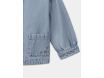 Veste en jean brodée « M » dans le dos