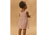 Robe sans manches imprimé léopard