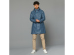 Parka imperméable vélo ville unisexe - bleu