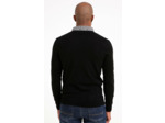 Pull Uni Col V Avec Chemise