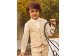Gilet de costume beige