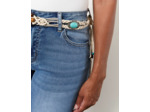 Jean 7/8 girlfriend BLEU CLAIR Femme