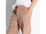 Pantalon en velours - Rose