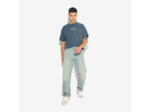 Jean loose 100% coton - Bleu moyen