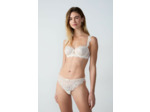 Tanga en dentelle irisé