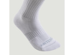 CHAUSSETTES DE TENNIS HAUTES DECATHLON RS 500 BLANC LOT DE 3