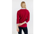 Pull 2-En-1 Col Chemise