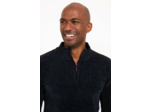 Pull Col Montant Chenille
