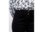 Pantalon long uni NOIR Femme