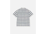 Chemise boutonnée à manches courtes et carreaux