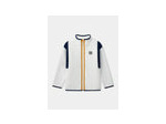 Gilet blanc zippé pour garçon