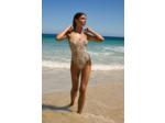 Maillot de bain 1 pièce à imprimé zèbre,Maillot de bain 1 pièce à imprimé zèbre;${refinementColor}