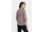T-Shirt Cil Mao Mix Matiere