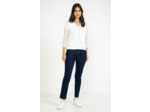 Cardigan uni manches 3/4