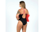 Maillot de bain de natation une pièce femme kamyli geol noir