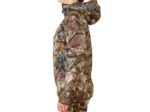 VESTE CHASSE FEMME IMPERMEABLE SILENCIEUSE CAMOUFLAGE 500