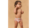 Culotte de bain imprimé fraise